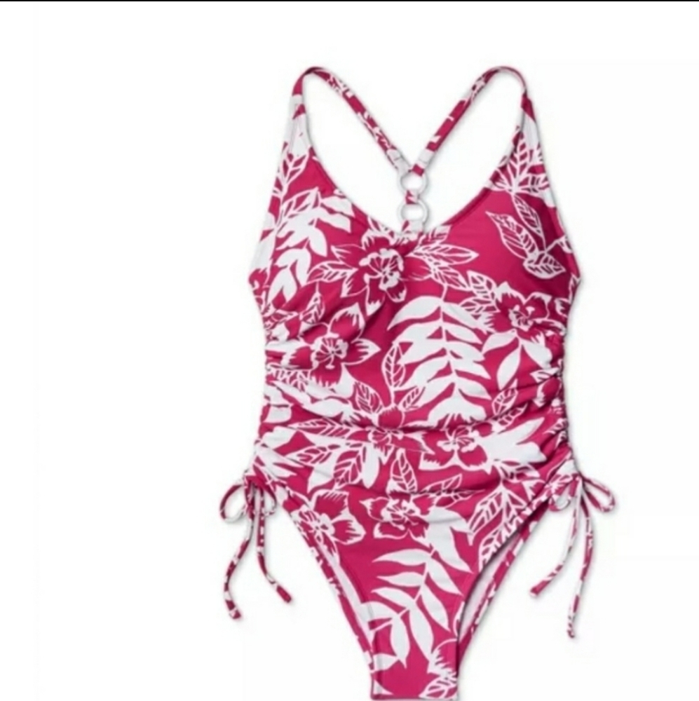 Kona sol Side-Cinch One Piece Swimsuit